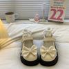 2025 autumn sweet and cool platform Japanese Mary Jane shoes women's bow student versatile jk with skirt small leather shoes list