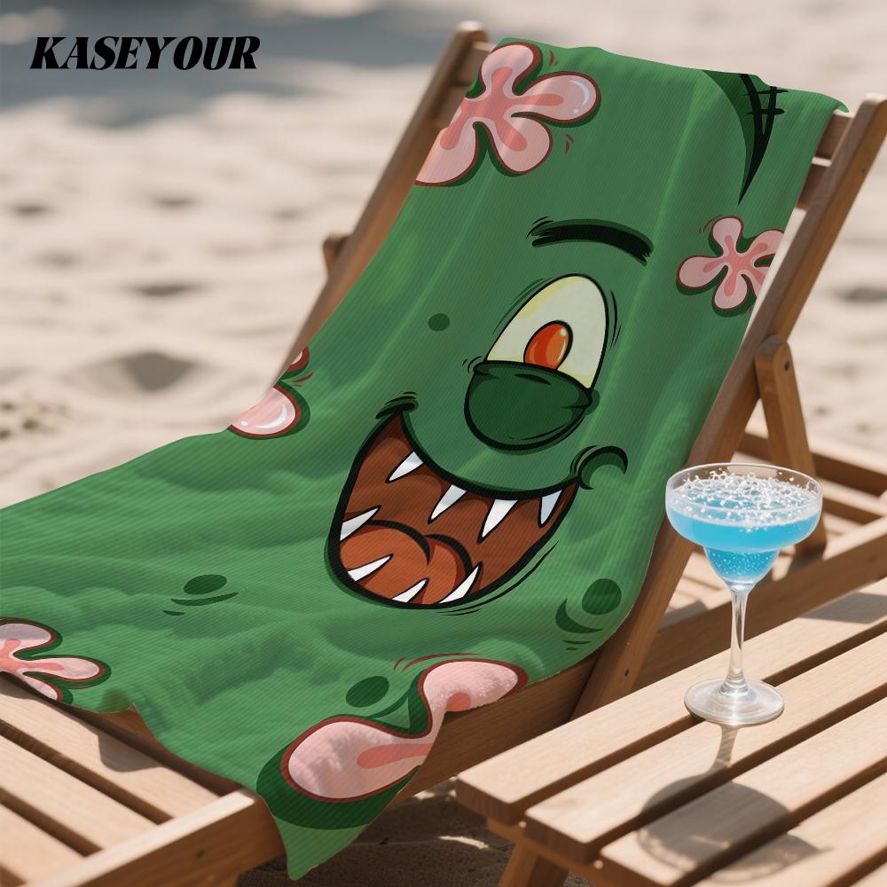 SpongeBob and Patrick Star Quick Drying Bath Towel Microfiber beach towel light weight swimming camping yoga beach out