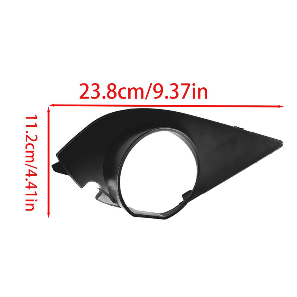 Pair Car Front Bumprt Fog Light Cover Lamp Frame Grille For BMW E60 E61 M Sport 2003 2004 2005 2006 2007 2008 2009 51117896604