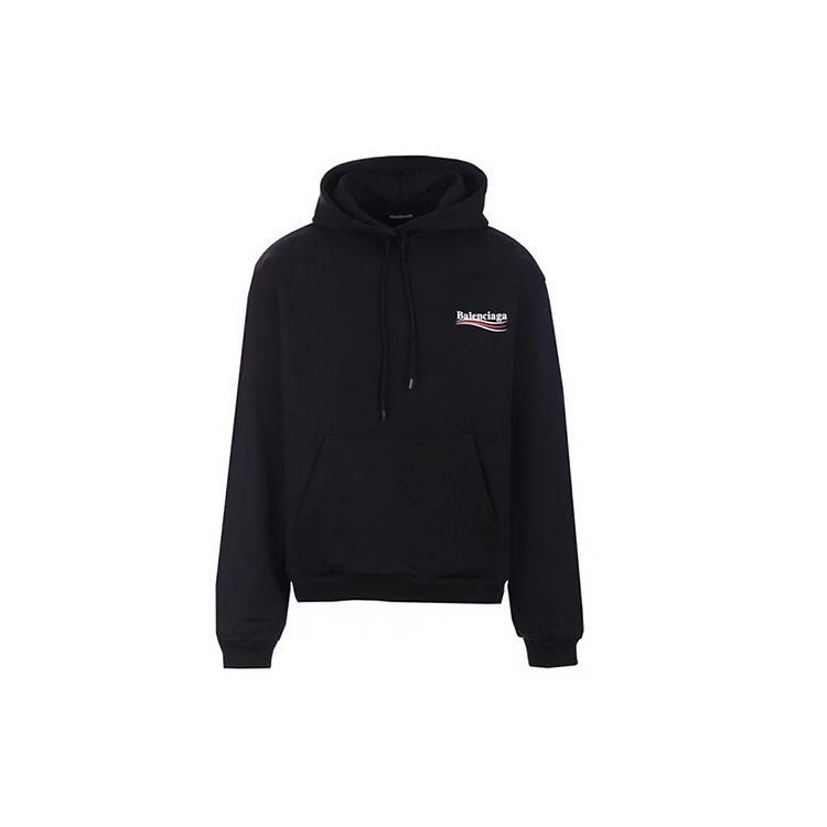 Balenciaga Political Campaign SS20 Sweatshirt Regular Fit Unisex Black 578135TIV531070