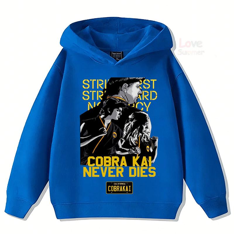 2026 Autumn Cobra Kai FunnyChildren Hoodies kids Sweatshirt Kids Boy Girl Streetwear Graphic Casual Sport Pullover