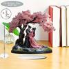 Decorazione Desktop Geisha e Samurai Sakura - Immagini Maschili e Femminili Tradizionali Adatte per Decorazioni Casa e Ufficio