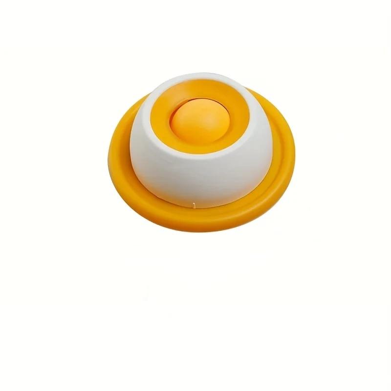 

Игрушки для лизания для собак Интерактивные игрушки для собак Медленная кормушка Диспенсер для еды Для тренировки щенков Обогащение Кормление кошек Аксессуар для клетки оранжевый
