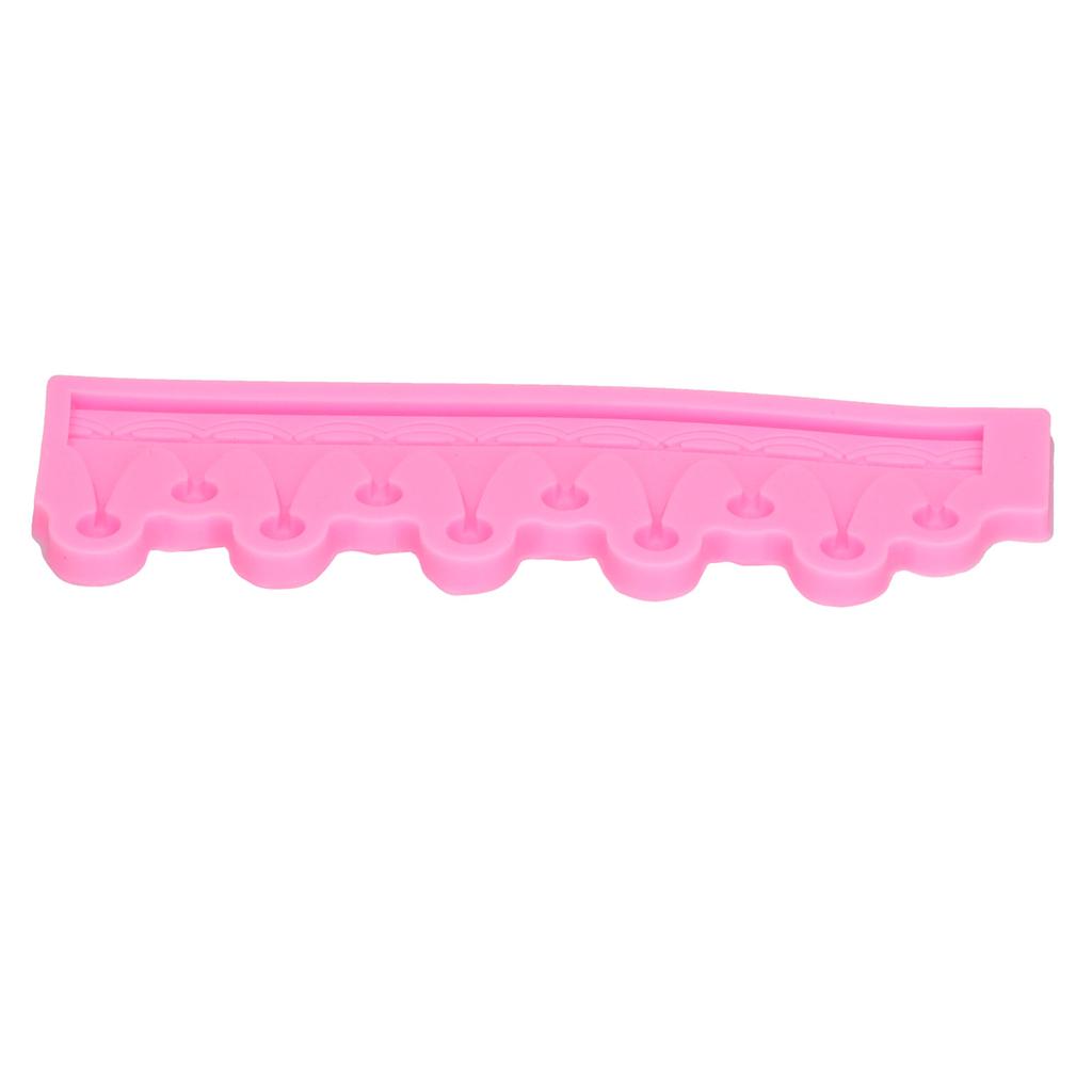 3 Dimensional Crown Shape Mold Fondant Chocolate DIY Cake Mold for Home Bakery KitchenPink