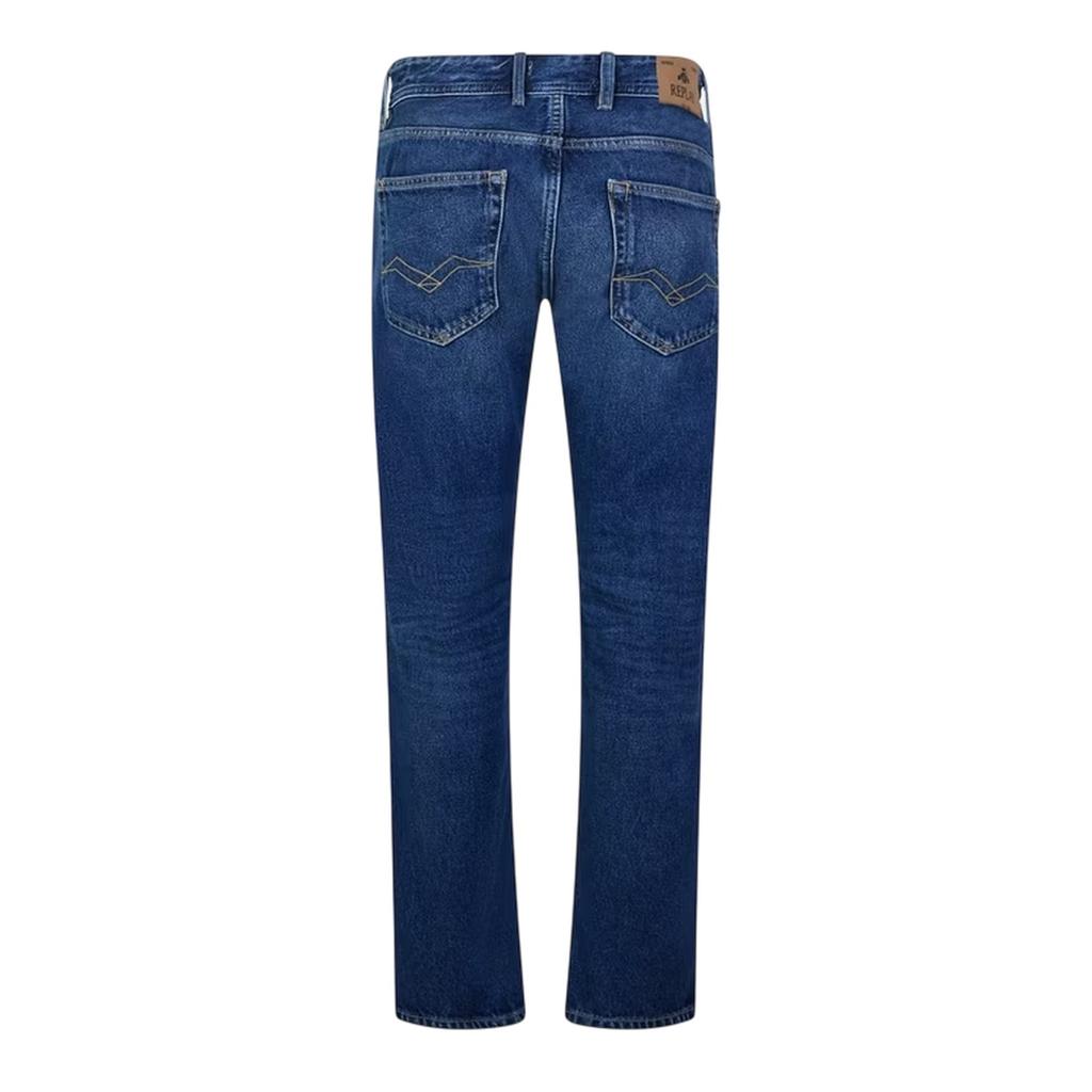 Replay Mens 5 Pockets Regular Jeans
