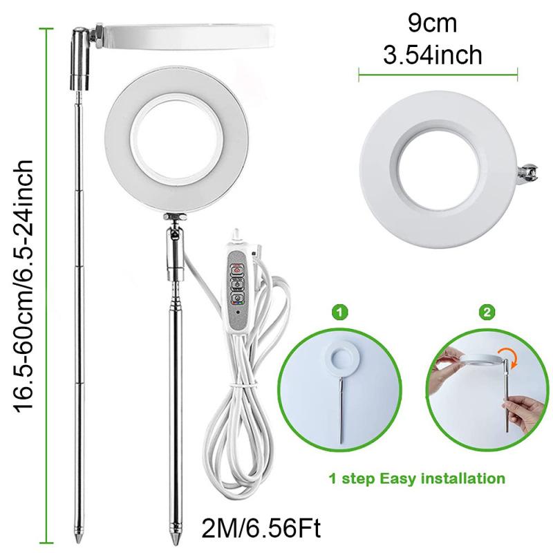 Plant Grow Light Full Spectrum Indoor LED Plant Grow Light Plant Fill Light