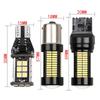 2Pcs Car 108SMD LED Brake Reversing Light Turn Signal T20 1156 1157 P21W Car Tail Light Motorcycle Bulb 12V