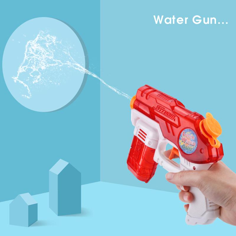 Handheld Water Gun Pool Games Children's Toys Beach Bathing Outdoor Party Water Toy Summertime Play Water Gun Kids Birthday Gift
