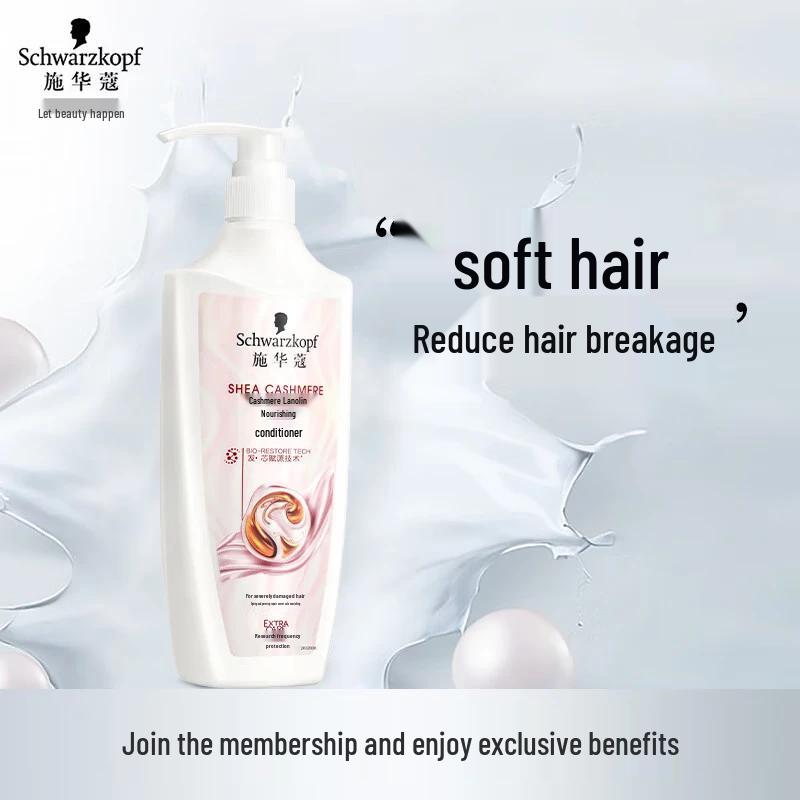 Schwarzkopf Cashmere & Keratin Repair Shampoo & Conditioner Set