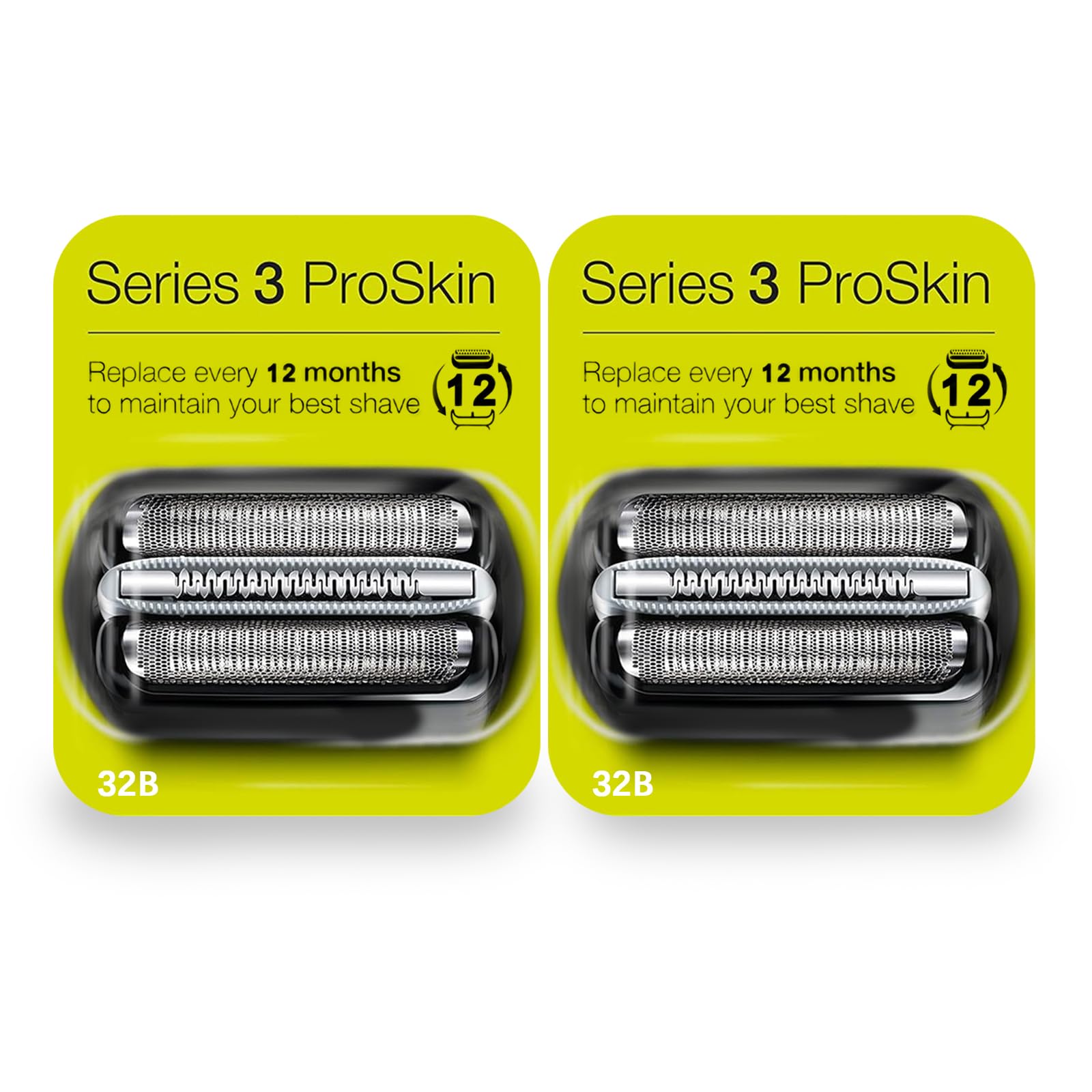 

This is a replacement blade for the Atewada Series 3 Braun 32B This integrated mesh and inner blade is compatible with the and 310SSP This stainless