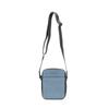 New MICHAEL KORS MK Cooper Leather Cell Phone Pouch, Crossbody Bag Medium Men's Haze Blue/Black 37S2LCOC6L-411