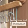 Wooden Belt Hanger Women Storage Bra Hanger Sturdy Durable Home Wardrobe Organizer for Men Tie Belt Women Bra Sling Scarf Rack