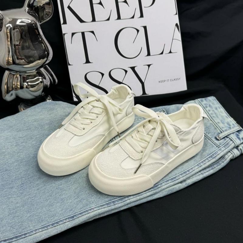

66 thick baseplate shoes women s shoes little white shoes spring design sense candy color versatile 35