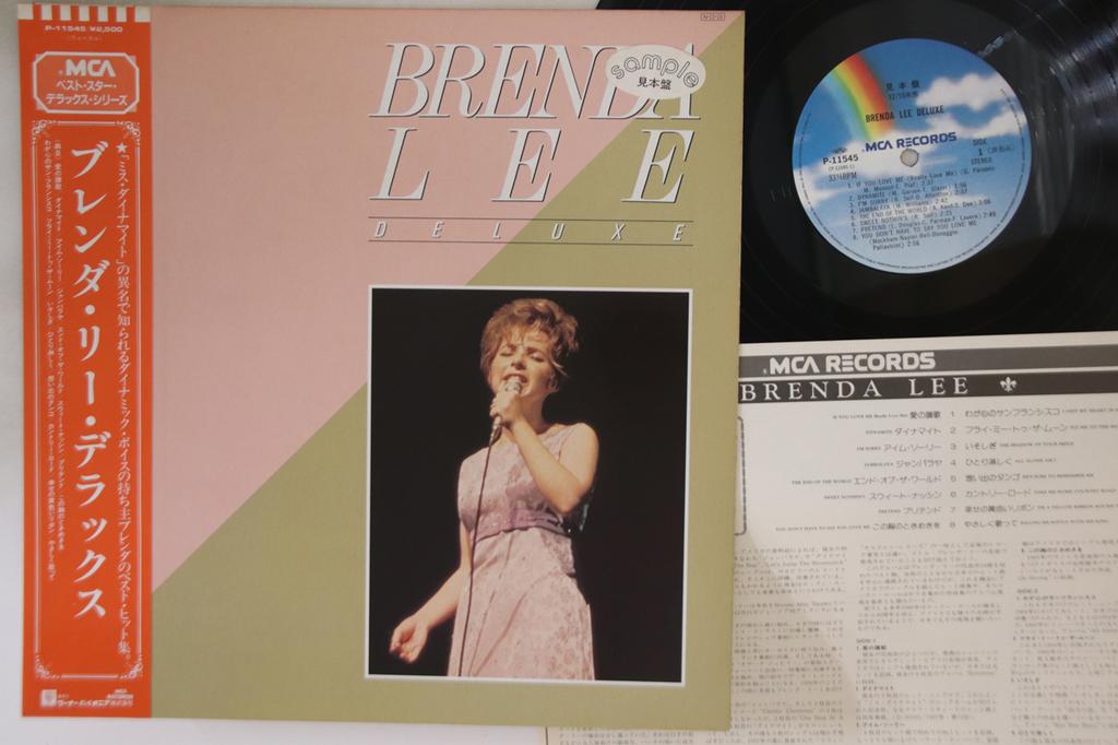 LP Record BRENDA LEE - Deluxe P11545PROMO MCA 1984 Japan Obi Pop Used