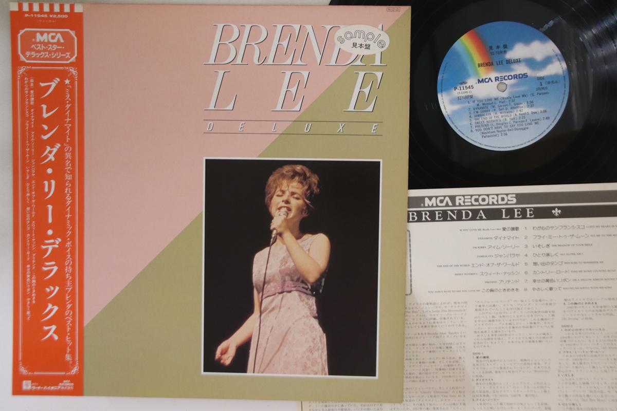 

LP Record BRENDA LEE - Deluxe P11545PROMO MCA 1984 Japan Obi Pop Used