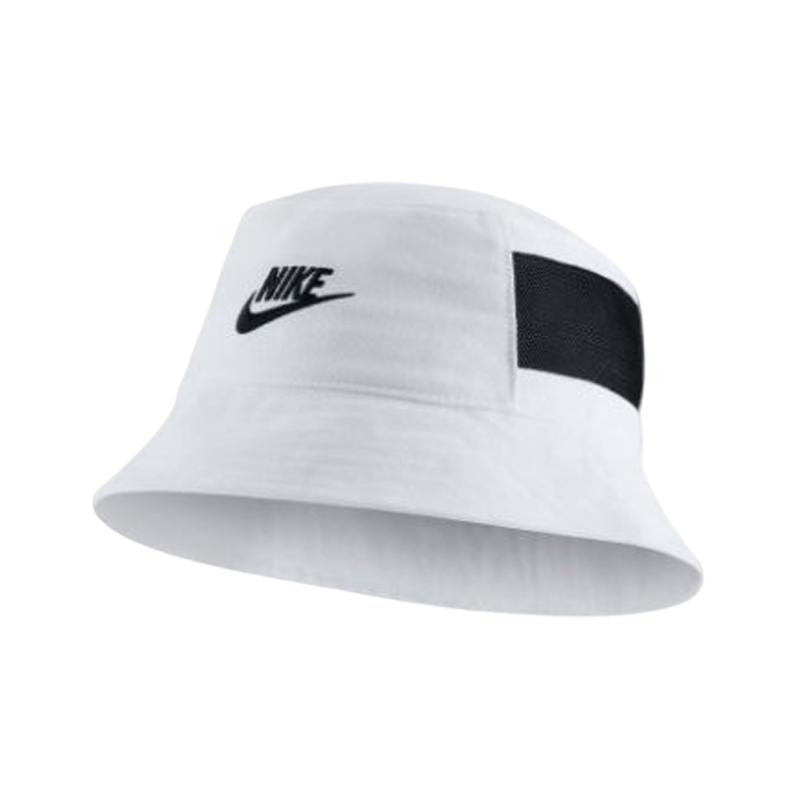 

Nike Bucket Hats Unisex White Casual CQ9530-100 M/L белый
