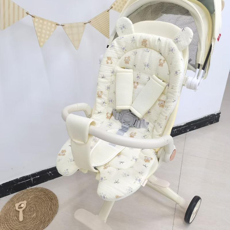 Baby Stroller Seat Cushion Soft Mattress Kids Pushchair Car Mat Stroller Accessories Baby Stroller Cushion
