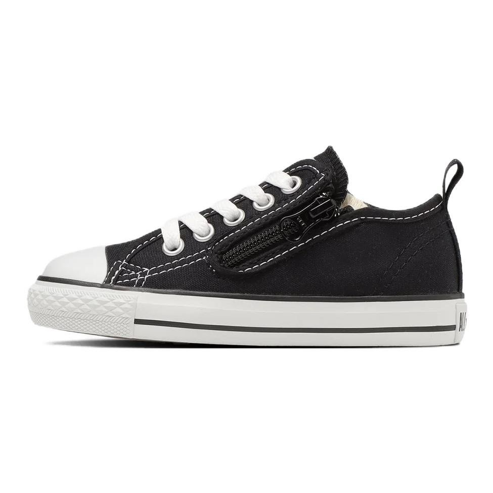 Converse All Star N Z OX Comfortable Low Top Kids Canvas Shoes Kids Sneakers Black White 32712051