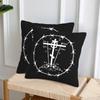 Calvary Cross Of Russian Orthodox Church 2 Pcs Square Pillowcase Pillow Cover Cushion Comfort Throw Pillow For Home Car