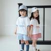 Korean Style Unisex Kids Plaid Beach Shorts