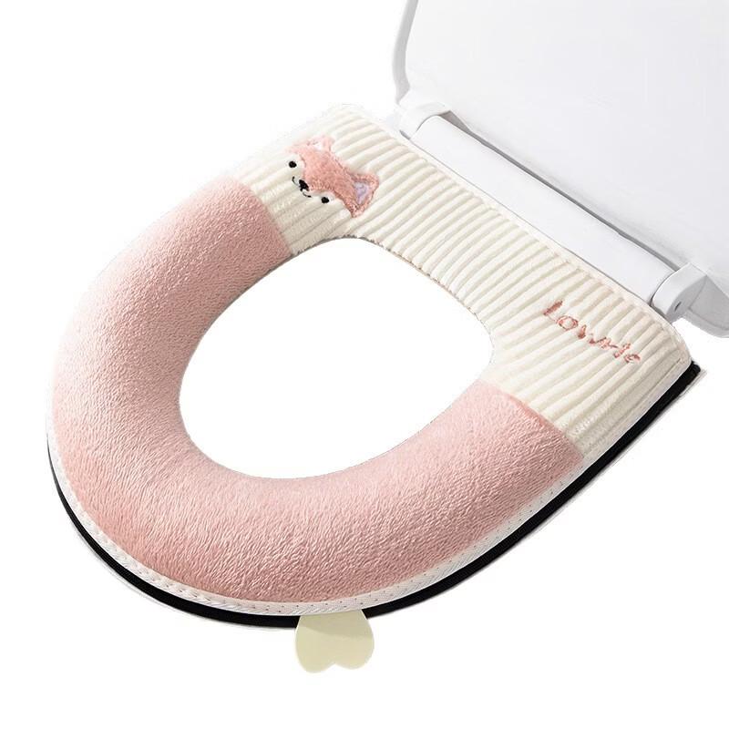 PULIAN Warm Winter Anti-Slip Toilet Seat Cover