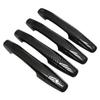 ABS Carbon Fiber Look Door Handle Cover Trim For Honda Civic 8th Gen 2006-2011