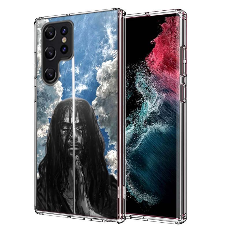 Manga Vagabond Capa Phone Case For Samsung S26 Ultra S25 Edge Galaxy S23 S21 S20 S24 FE S22 S10 Plus Cover Clear TPU Shell Coque