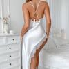 European & American Sexy Lace Nightgown: Summer Women's Lingerie, Pajamas, Camisole, Homewear