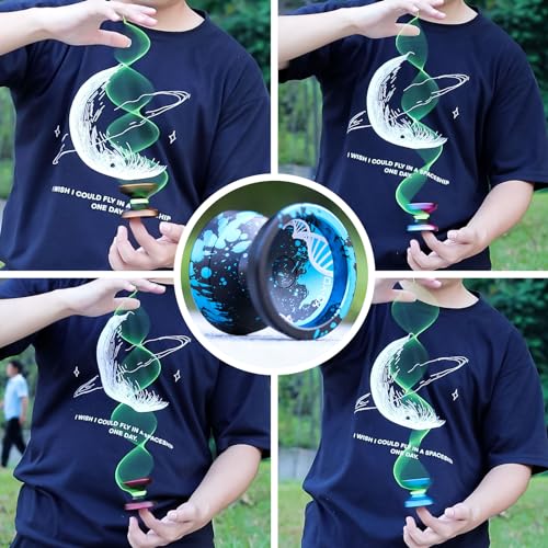 WATIEOBOO Professional Responsive Yo-Yo Bearings for Kids and Beginners, Non-Responsive Yo-Yo Bearings for Finger Spinning, Tricks, and Yo-Yo Accessor