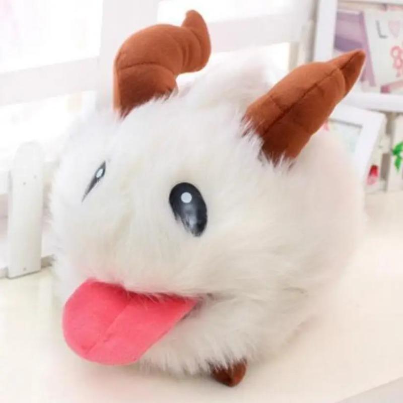 

25 см Горячая плюшевая игрушка LOL Poro Doll Legal Edition, высокое качество, СУПЕР МИЛЫЕ, МЯГКИЕ, ВЫСОКОЕ КАЧЕСТВО, детские игрушки в подарок