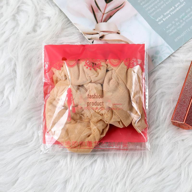 Ultra-thin Hand-torn Black Silk & Gray Pantyhose for Women - Sexy Transparent Flesh-colored Stockings