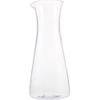 Beverages Dispenser Transparent Carafe Red Decanter Small Acrylic Party for Serving