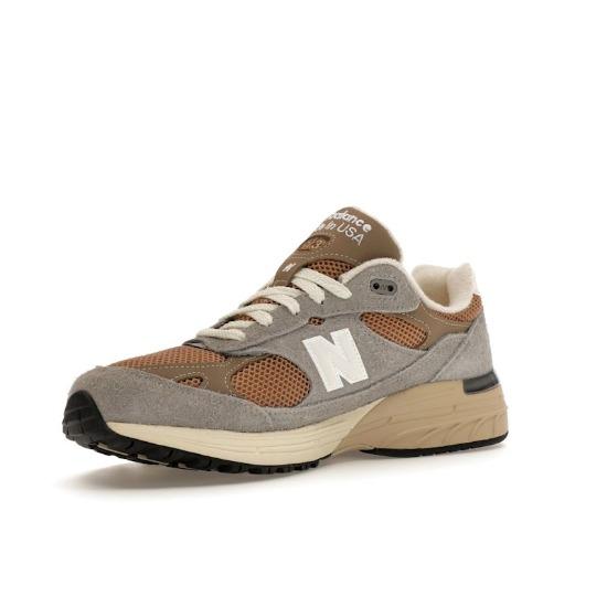 New Balance 993 Made In USA Shadow Grey Driftwood Unisex Sneakers U993GG