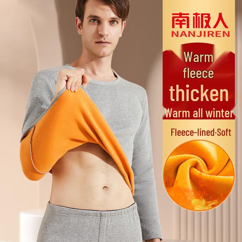 Nanji Ren Fleece-Lined Thermal Underwear Set