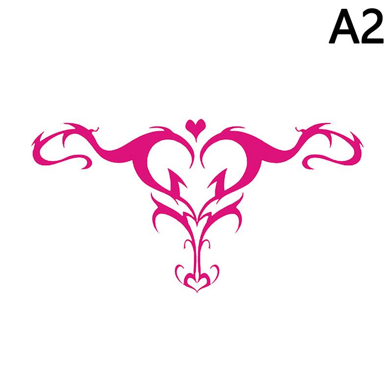 2 Foi Sex Tatuaj Temporar Impermeabil Tatuaj Aripă Pe Picior Braț Spate Tatuaje Sex Tatuaj Flash Stick Tatuaje False Pentru Bărbați Femei