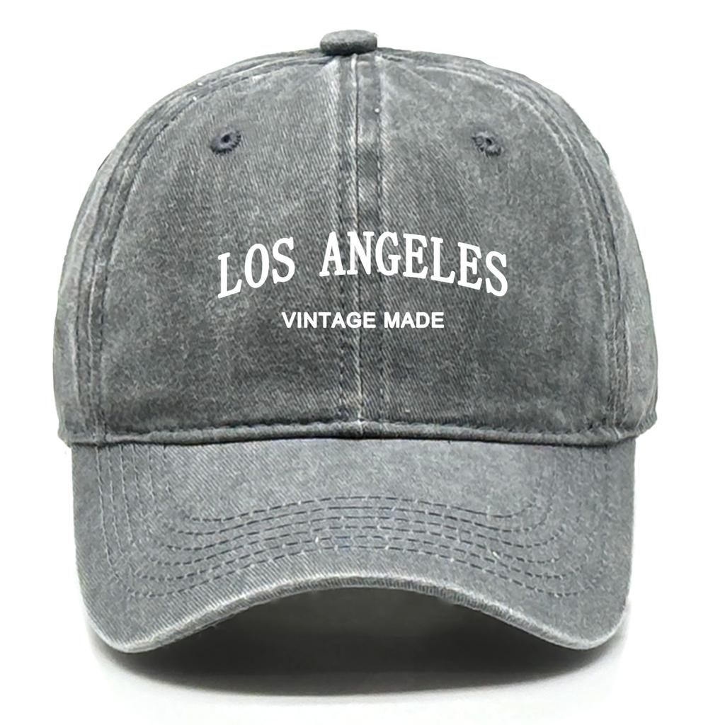 LOS ANGELES Print Unisex Adjustable Caps Hats For Man Inelastic Lightweight Snapback Sun Hat Ideal Choice For Outdoor Sports