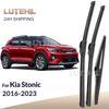 For Kia Stonic 2016- 2017 2018     Wiper Front & Rear Wiper Blades Windshield Windscreen Window 26"+16"+11"