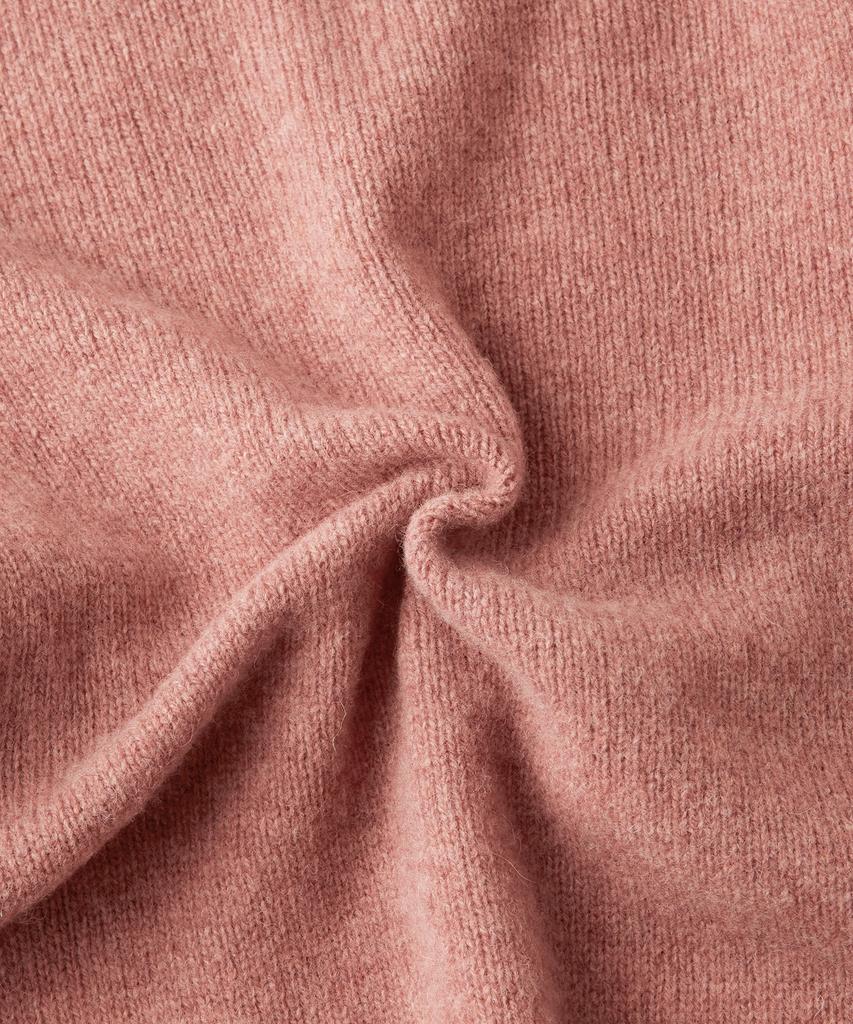 OUTSTANDING Pure Wool Wholegarment Knit_Pink