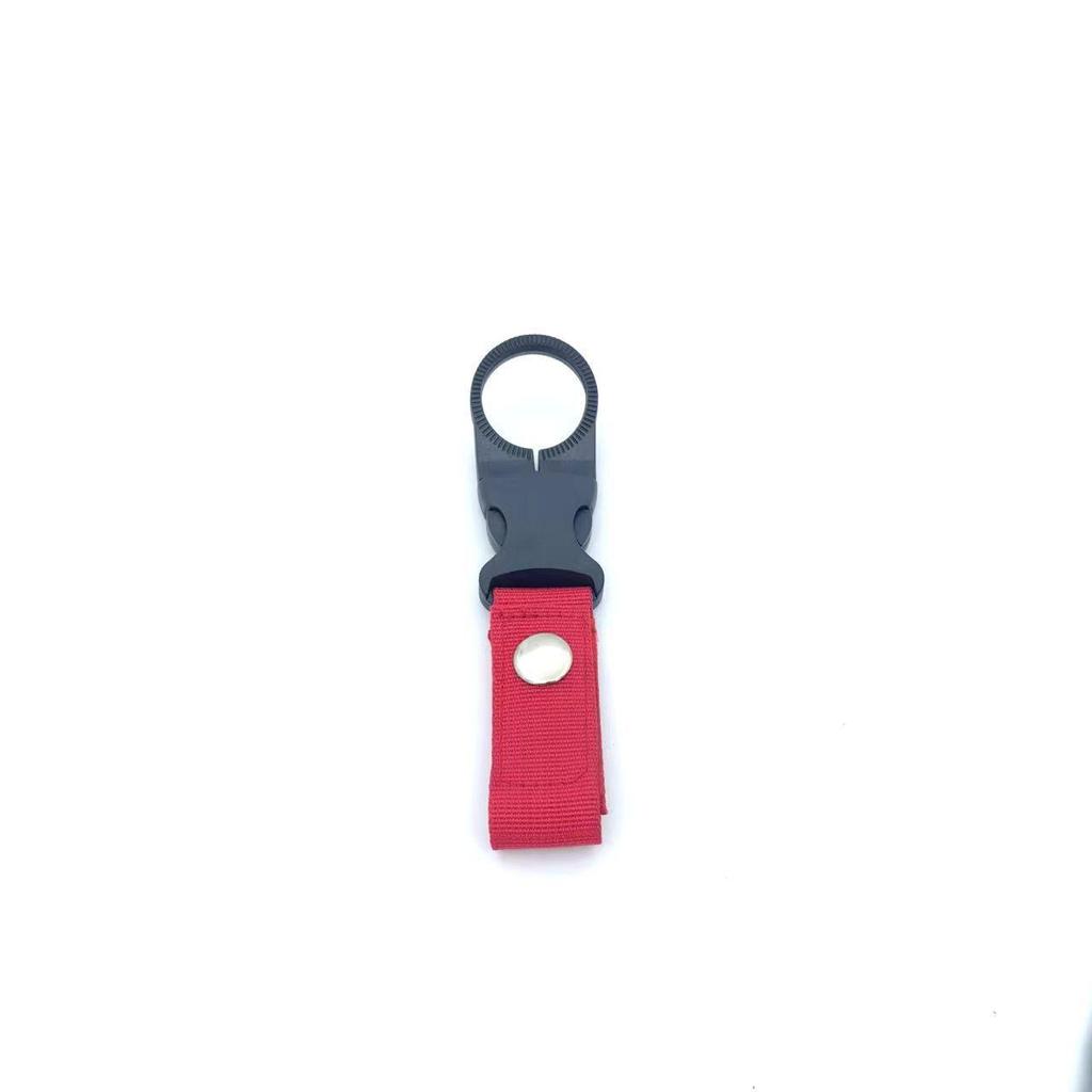 Mosquetón Táctico de Nailon para Botella de Agua con Clip de Correa