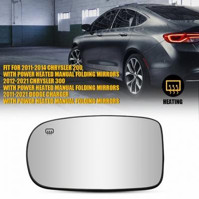 For 2011- Dodge Charger Driver Left Side Mirror Glass W/ Electric Heated
