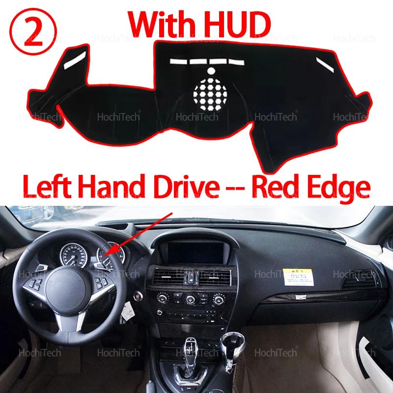 Für BMW 6er E63 E64 630 640D 650I 2003-2010 Auto Armaturenbrettabdeckung Dash Mat Board Pad Teppich Dashmat Anti-UV Matten