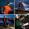 2026 Headlamp White Red Head LED Front Flashlight USB C Rechargeable Lamp Head Flashlight Waterproof Head Lamp Fishing Cap Light