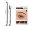 Aopoka Waterproof Eyebrow Waterproof and Easy to Available in 3 Colors Two-Prong Pencil, Long-Lasting Sweat-Proof, Long-Lasting, Natural-Looking