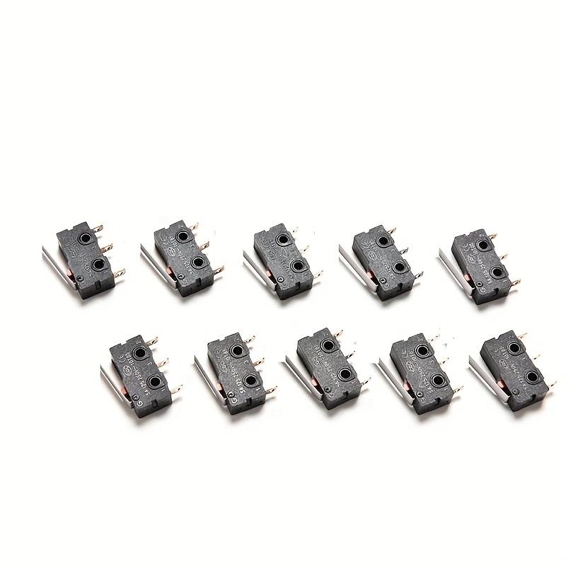 5pcs  Microswitch Micro Roller Lever Arm Open Close Limit Switch KW12-3 PCB
