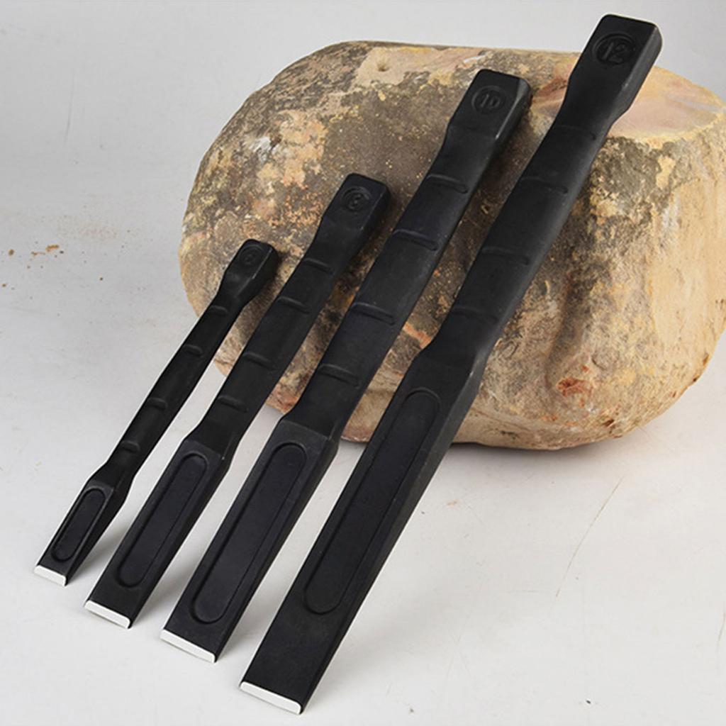 Professional Stone Mason Chisel Tool Heavy Duty Flat Chisel Stoneworking Flat Chisel Tool Carving Chisel for Masonry