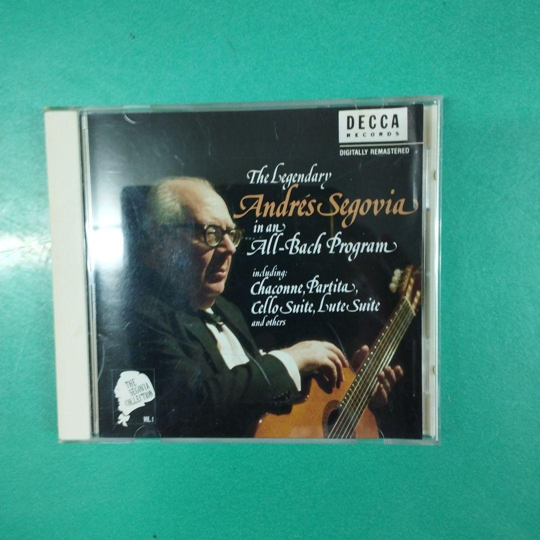 

[USED] Andres Segovia All-Bach Program