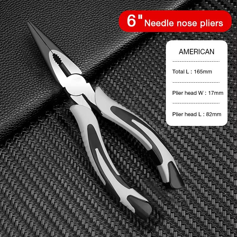 Multifunktionale Universal-Diagonalzange Spitzzange Hardware-Werkzeuge Universal-Drahtschneider Elektriker-Drahtzange