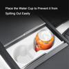 For Tesla Model Y Juniper 2025+ Central Control Silicone Water Cup Holder for Model 3 Highland + Anti-fouling Storage Tray