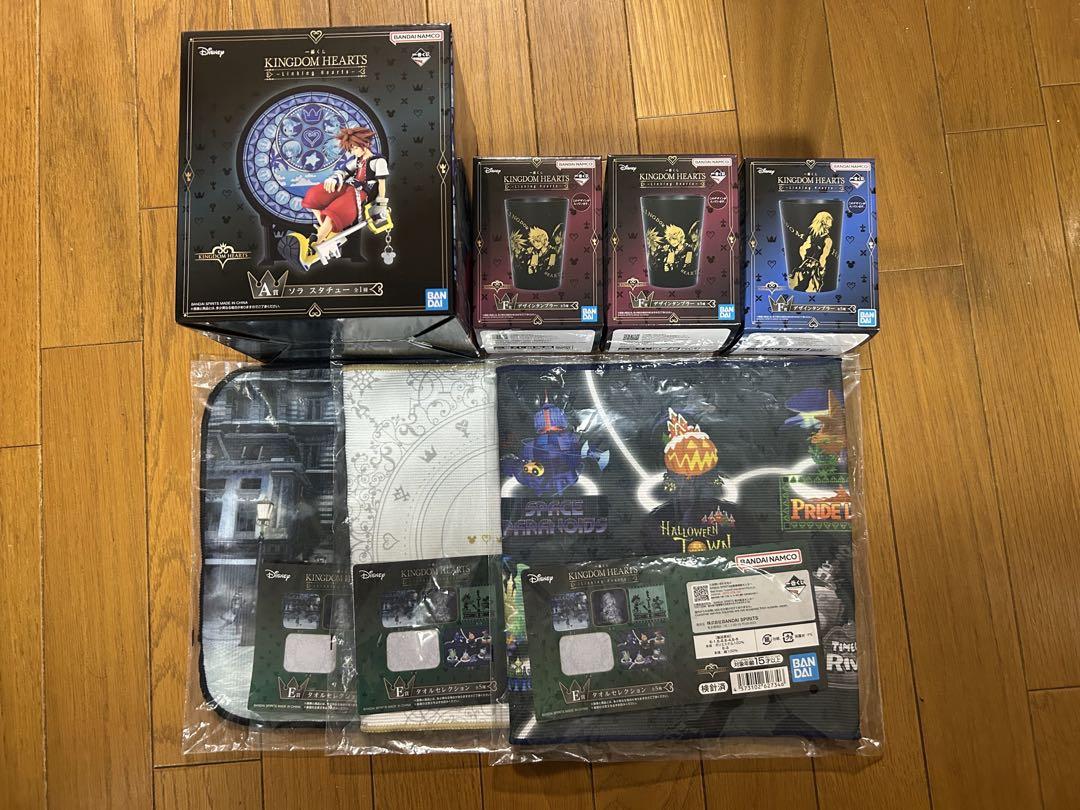 

[Б/У] Скидочные призы Ichiban Kuji KINGDOM HEARTS: приз A, приз E, приз F