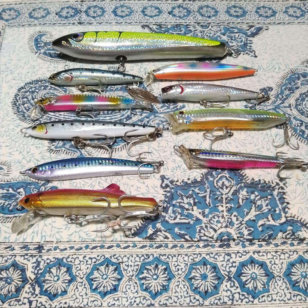 Used Green lure set bulk sale